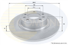 FOR PEUGEOT 407 COUPE REAR BRAKE DISC PADS REAR NEW 