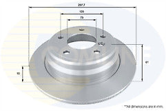 BMW 5SER 520 523 525D 528 E39 BRAKE DISC REAR BRAKE PAD HANDBRAKE SHOE FITTING