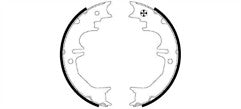 Hand Brake Shoes Set Fits Toyota Land Cruiser Prado FJ Fortuner Lexus GX REAR