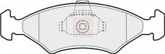 FOR FORD FIESTA MK3 XR2I   BRAKE PADS FRONT 