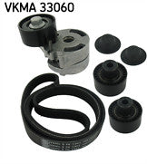 New Skf V-Ribbed Belt Set for Citroën Ford Mazda Peugeot 16.HDI 1.4TDC VKMA33060