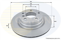 BMW E90 E91 E92 E93 318i 320d 320i 325i 2 REAR BRAKE DISCS WITH BRAKE  PADS