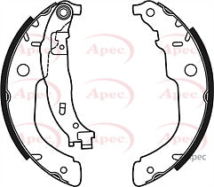 PEUGEOT 207HDi VTi  CITROEN C3 REAR BRAKE SHOE SET FOR BOTH SIDES 