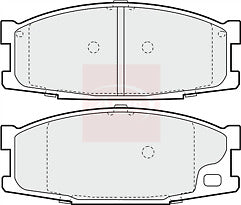 FRONT BRAKE PAD SET FOR MITSUBISHI CANTER 2.8 35 TURBO 3.0 35 1996-2005 