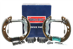 FIT FOR MK7 FORD FIESTA REAR BRAKE SHOES BRAKE CYLINDERS AND ADJUSTERS