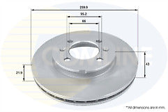 ROVER MGF MGT-F BRAKE DISCS BRAKE PADS FRONT SET NEW 240mm 