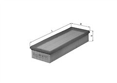 FOR RENAULT TRAFIC MK1 2.1 MAHLE AIR FILTER 