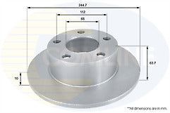 FOR AUDI A6 VW PASSAT REAR BRAKE DISCS BRAKE PADS NEW