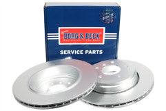 BMW 520D  523 525D E61 E60 2004 ON REAR BRAKE DISCS PADS WITH SENSORS 320MM