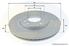 FRONT BRAKE CALIPERS DRILLED GROOVED BRAKE DISCS PADS FOR TRANSPORTER T5