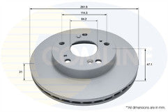 CIVIC 1.3 HYBRID 2006 ON FRONT BRAKE DISCS PADS 