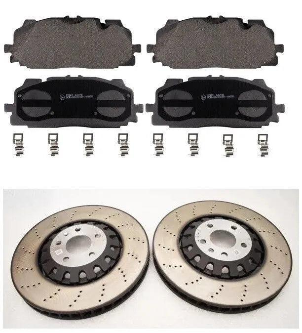 AUDI RS4 RS5 B9 2 FRONT BRAKE DISC FRONT BRAKE PADS SENSORS 375mm