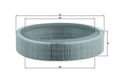 FOR HONDA ACCORD RENAULT CLIO MEGANE EXTRA R11 R19 R21 R9 R5 AIR FILTER