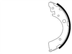 REAR BRAKE SHOES SET FITS HONDA CIVIC MB6 MB7 TURBO VTEC ACCORD AERODECK HR-V