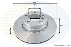 BMW 520 523 525 530D E60 E61 DRILLED GROOVED BRAKE DISCS AND BRAKE PADS FRONT 