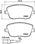 SKODA FABIA VRS BRAKE DISC DRILLED GROOVED MINTEX BRAKE PADS FRONT REAR