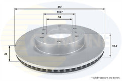 FOR SHOGUN GLS DIAMOND LWB DI-D (MK4 (V98))  FRONT BRAKE DISCS AND PADS