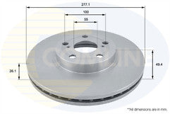FOR TOYOTA  AVENSIS 1.8 SALOON 2004-2009 BRAKE DISC BRAKE PADS  
