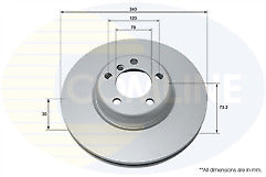 BMW F30 F20 F31 F32 DRILLED GROOVED BRAKE DISCS AND BRAKE PADS FRONT 340MM