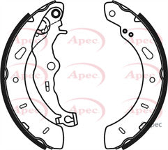 FOR FORD FOCUS EDGE TDCI 95 (MK3 (C346)) REAR BRAKE SHOE SET