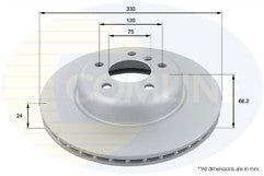 BMW 520 523 525 F10 F11 DRILLED GROOVED BRAKE DISCS AND BRAKE PADS FRONT + WIRE