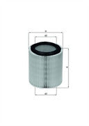 FOR LANDROVER DEFENDER 90 RANGE ROVER MK1 ROVER SD1 MAHLE AIR FILTER