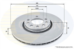 VAUXHALL ZAFIRA   FRONT & REAR BRAKE DISCS & PADS 150bhp 2005 on