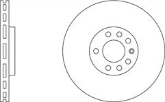 FRONT CROSS DRILLED DISC PADS SAAB 93 OPEL VAUXHALL SIGNUM VECTRA C 314mm