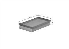 FOR MAZDA 323 1.3 1998-2003 AIR FILTER MAHLE 