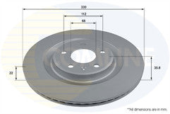FOR VW TOUREG 3.0TDI V6 2018ON REAR DRILLED GROOVED BRAKE DISCS REAR BRAKE PADS 