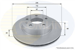 FOR MERCEDES VITO V CLASS W638 95-03 BRAKE DISC CROSS DRILLED GROOVED FRONT REAR