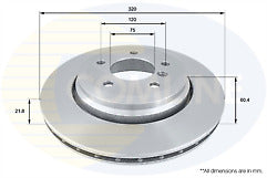 BMW 330i 330D 330Ci COUPE E46 REAR BRAKE DISCS DRILLED GROOVED SET