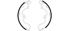 REAR BRAKE SHOES SET FIT TOYOTA STARLET EP70 EP71 1.3