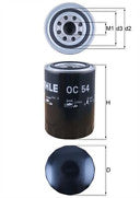 FOR CLASSIC PORSCHE 911 964 CARERRA 2.7 RS 3.0 TURBO 1973-77 MAHLE OIL FILTER