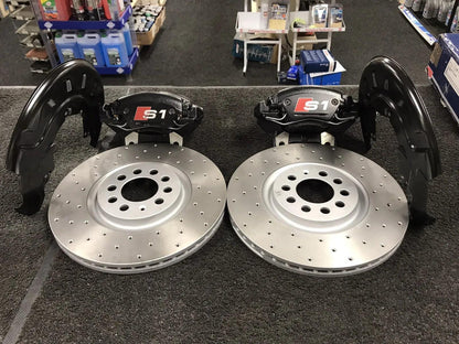 SEAT IBIZA 6J 6L CORDOBA FABIA ALTEA A1 S1 BIG BRAKE CONVERSION KIT S1 BRAKES 310MM BRAKE DISCS CALIPER PADS