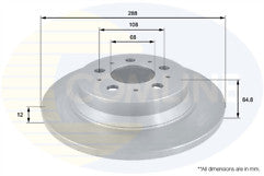 VOLVO S60 S80 REAR BRAKE DISC REAR BRAKE PAD HAND BRAKE SHOES & FITTING KIT