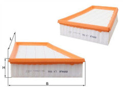 FOR VOLKSWAGEN POLO 1.2 MK5 6R 2009 ONWARDS VW FOX MAHLE AIR FILTER