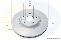 FOR FORD Mondeo MK3 Titanium  DRILLED GROOVED BRAKE DISC MINTEX PADS FRONT REAR
