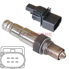 LAMBDA EMISSION SENSOR PRECAT DIRECT FIT FOR VW AUDI BMW 5 WIRE SENSOR 