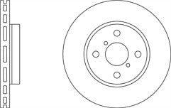FOR TOYOTA YARIS 1.0 1.3 D4D VVTI 2006-16 FRONT BRAKE DISC BRAKE PAD VNK CHASSIS