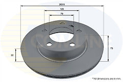 FOR BMW 2 SERIES 218I SPORT (MK1 FL (F22)) FRONT BRAKE DISCS AND PADS WITH WIRE