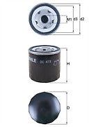 FOR ALFA ROMEO 145 FIAT 127 LADA NIVA LANCIA BETA YUGO 45 55A MAHLE OIL FILTER