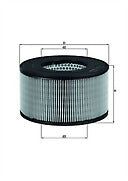 FOR MCW METROCAB  2.4 TURBO TTT MAHLE AIR FILTER 