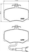 REAR BRAKE PAD SET MGB461 FOR JAGUAR DAIMLER XJ12 XJ6 V12 1987-89 SOVREIGN
