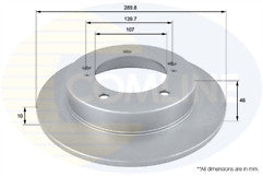FOR SUZUKI JIMNY VITARA  X90 FRONT BRAKE DISCS SOLID X 2 