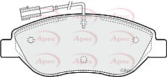 FOR ALFA ROMEO MITO 1.3 1.4 1.6 JTDM FIAT BRAVO STILO 1.9 JTD FRONT BRAKE PADS