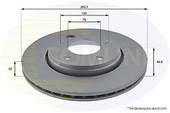 2 PERFORMANCE REAR GROOVED BRAKE DISC BRAKE PAD VW TRANSPORTER T5 T6