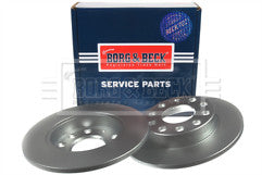 AUDI A4 1.8T 1.9TDI 2.0FSI 2.5TDI B6 2001-05 BRAKE DISC BRAKE PAD REAR 255MM