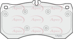FOR AUDI Audi S8 plus quattro 4.0 A8Q FRONT BRAKE PADS 4H0 698 151 C