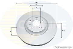 FOR AUDI Q8 3.0 QUATTRO 2018> REAR VENTED DRILLED GROOVED BRAKE DISCS & PADS 